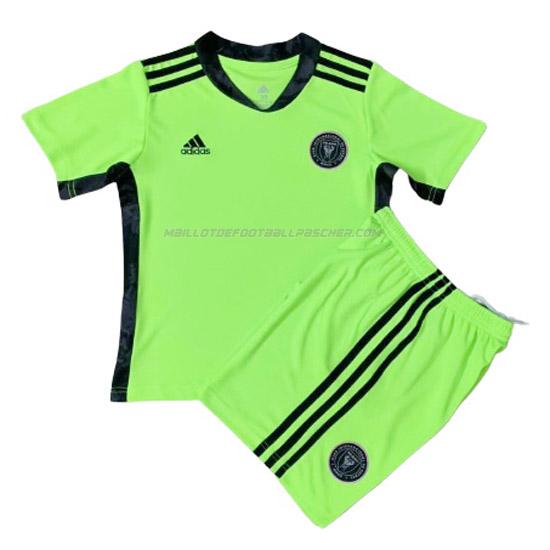 maillot enfant gardien inter miami vert 2021-22