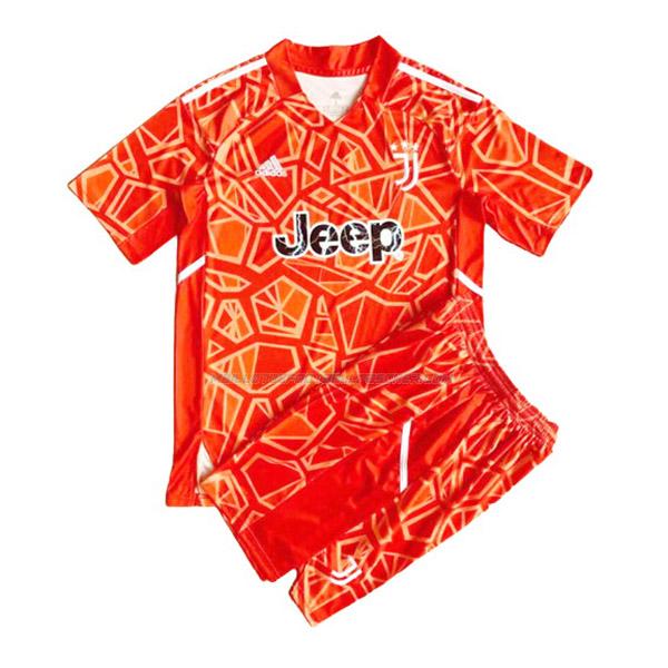 maillot enfant gardien juventus orange 2022-23