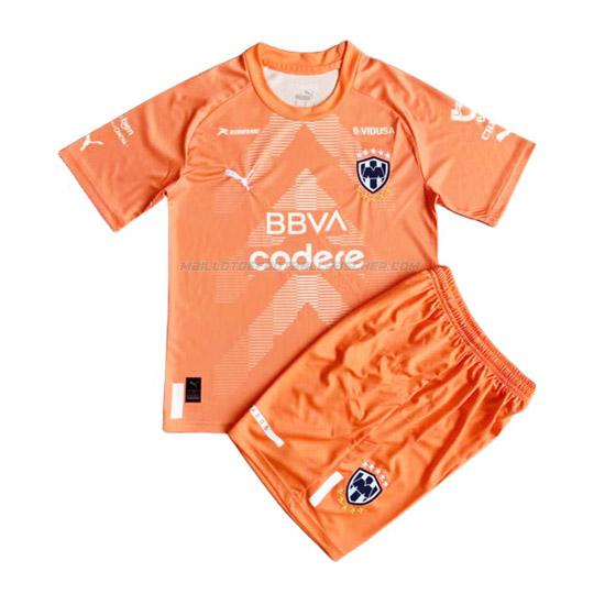 maillot enfant gardien monterrey orange 2022-23