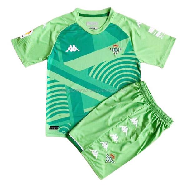 maillot enfant gardien real betis vert 2021-22