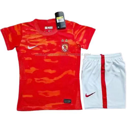 maillot enfant guangzhou evergrande 1ème 2021-22