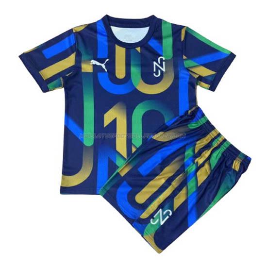 maillot enfant neymar jr bleu 2020-21