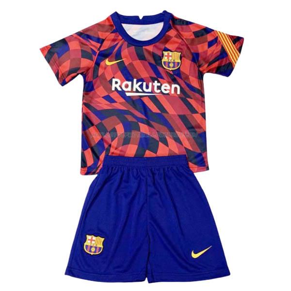maillot enfant pre-match barça 2020-21