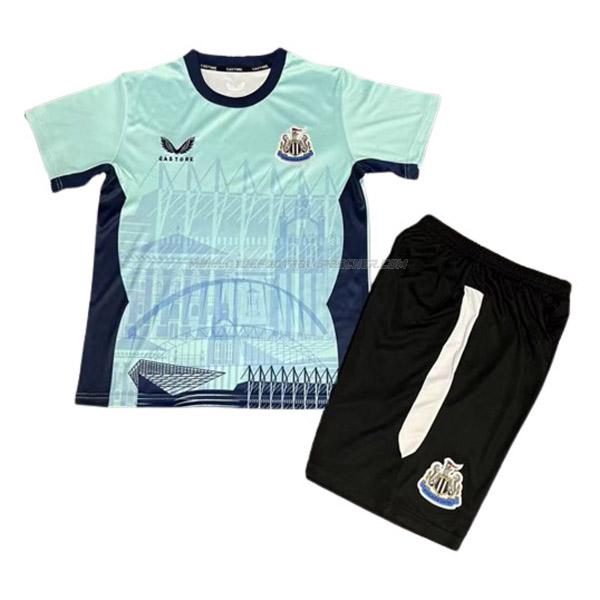 maillot enfant pre-match newcastle united 2022-23