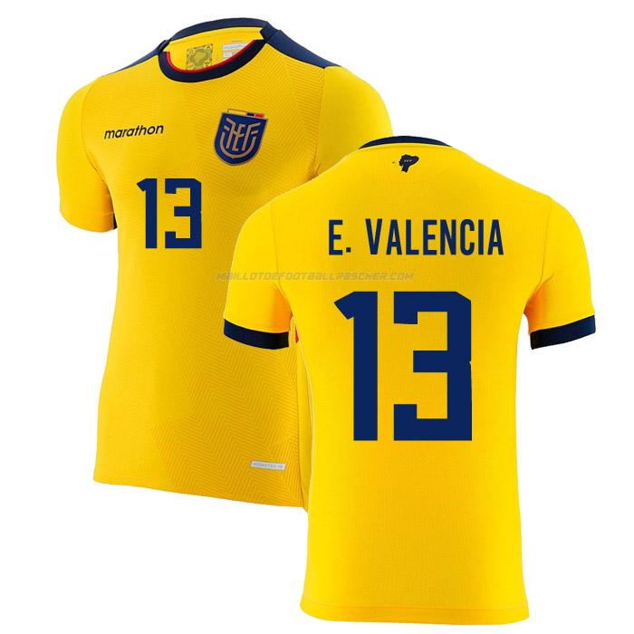 maillot enner valencia coupe du monde Équateur 1ème 2022