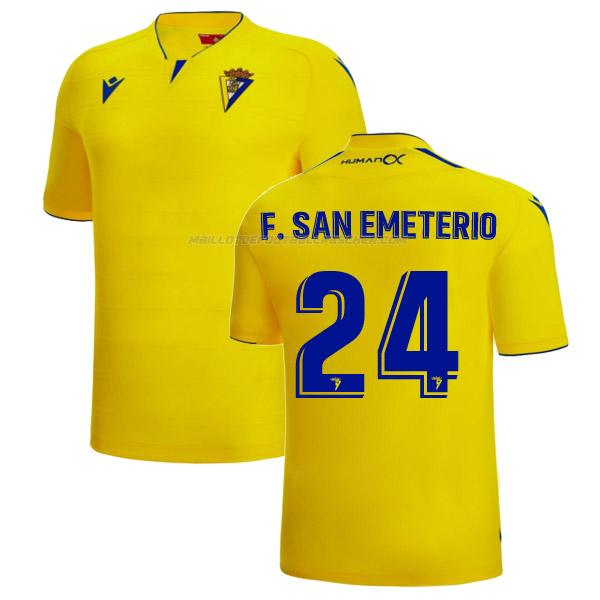 maillot f. san emeterio cadiz 1ème 2022-23