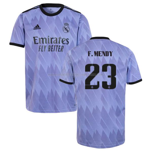 maillot f.mendy real madrid 2ème 2022-23
