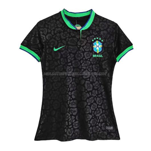 maillot femme coupe du monde brésil noir 2022