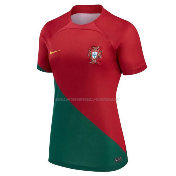 maillot femme coupe du monde portugal 1ème 2022