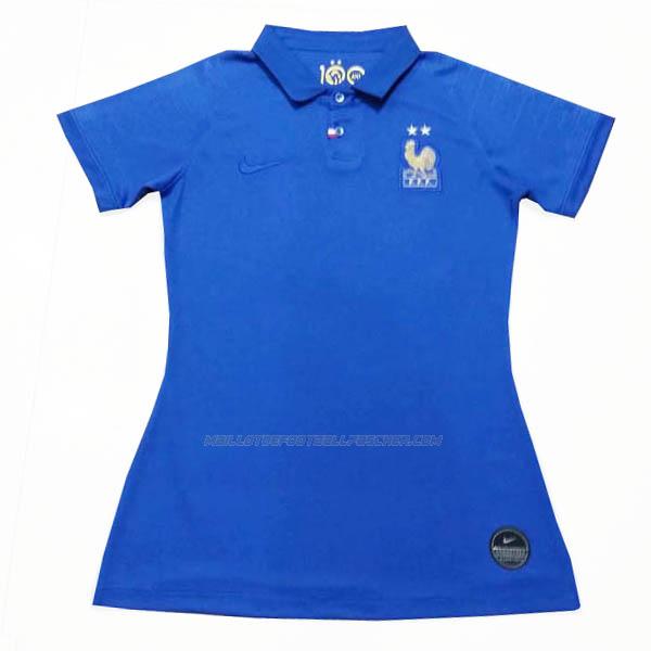 maillot femme france bleu 1919-2019