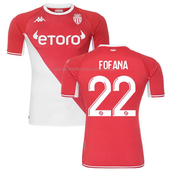 maillot fofana as monaco 1ème 2021-22