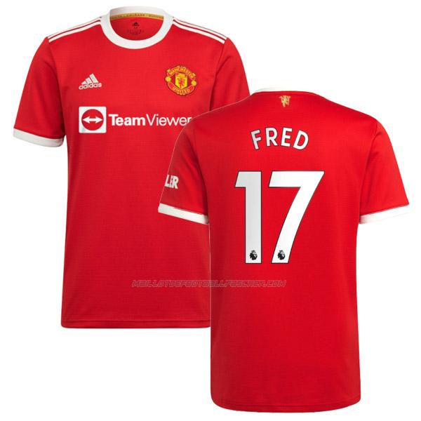 maillot fred manchester united 1ème 2021-22