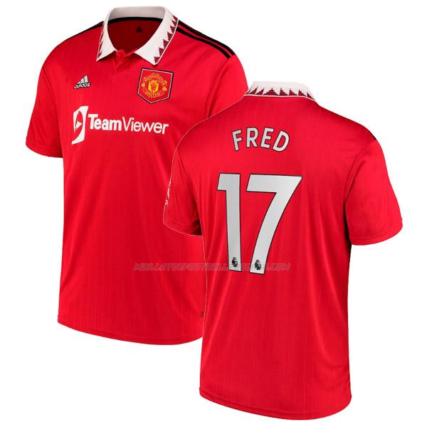 maillot fred manchester united 1ème 2022-23