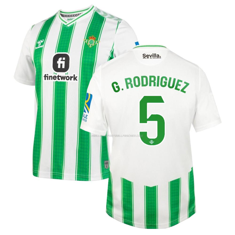 maillot g.rodriguez real betis 1ème 2023-24