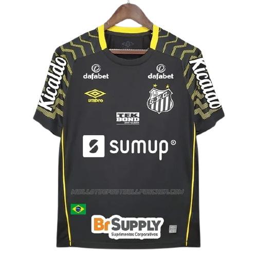 maillot gardien all sponsor santos fc noir 2021-22