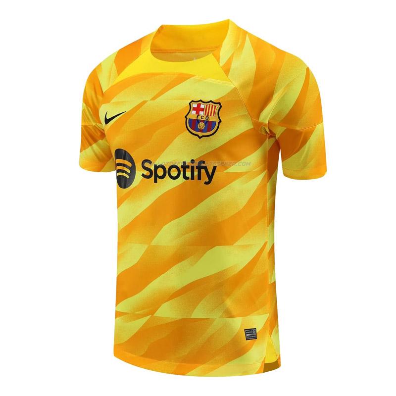 maillot gardien barcelona jaune 2023-24
