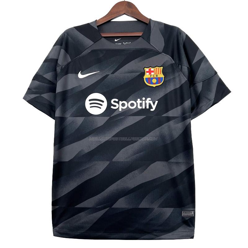 maillot gardien barcelona noir 2023-24