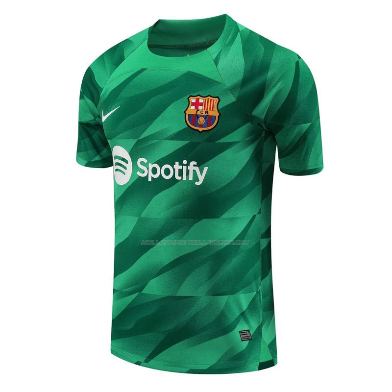 maillot gardien barcelona vert 2023-24