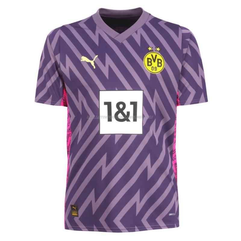 maillot gardien borussia dortmund violet 2023-24
