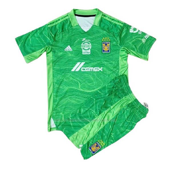 maillot gardien enfant tigres uanl vert 2021-22