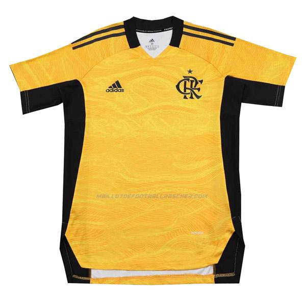 maillot gardien flamengo jaune 2021-22