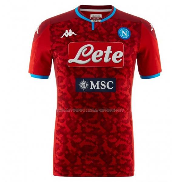 maillot gardien napoli rouge 2019-2020