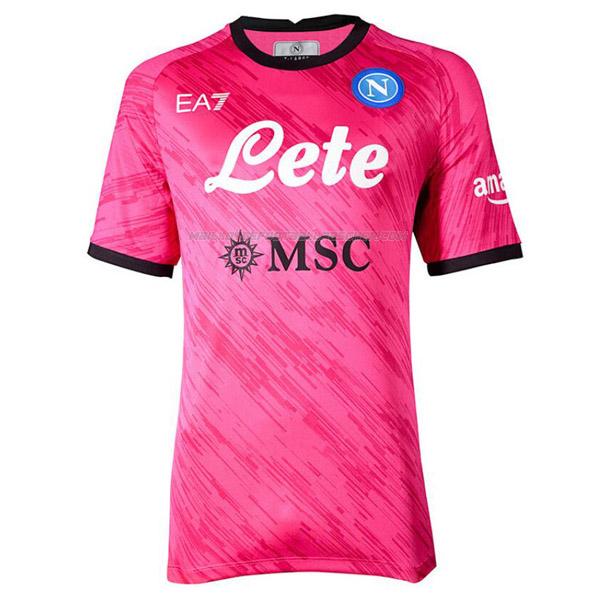 maillot gardien napoli rouge 2022-23