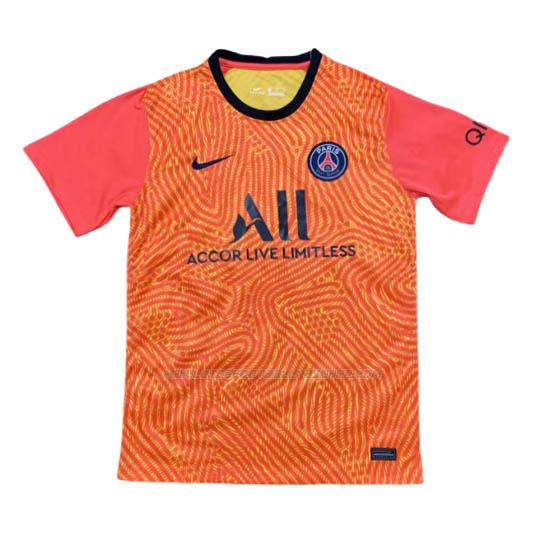 maillot gardien psg orange 2020-21