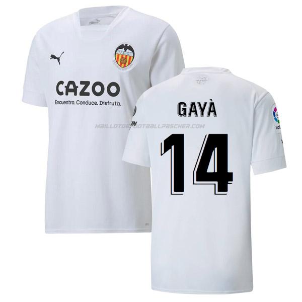 maillot gayà valencia 1ème 2022-23