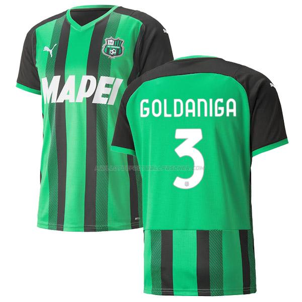 maillot goldaniga sassuolo calcio 1ème 2021-22