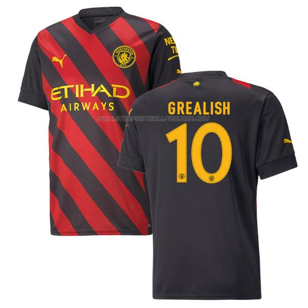 maillot grealish manchester city 2ème 2022-23