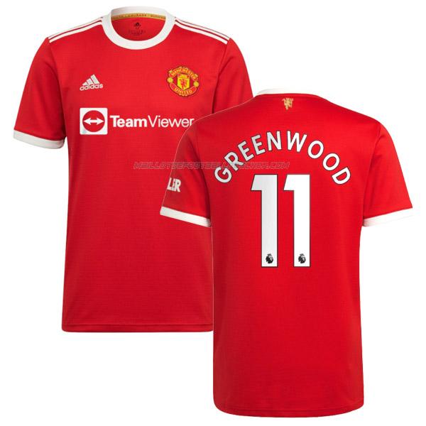maillot greenwood manchester united 1ème 2021-22