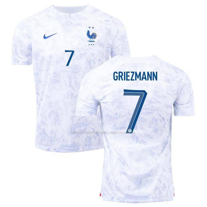 maillot griezmann coupe du monde france 2ème 2022