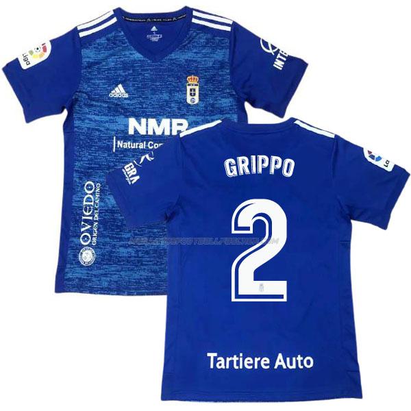 maillot grippo real oviedo 1ème 2020-21