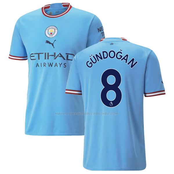 maillot gundogan manchester city 1ème 2022-23