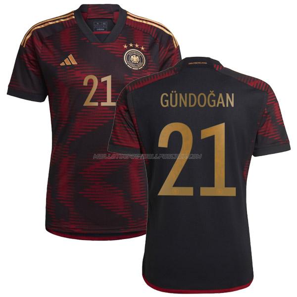 maillot gündogan coupe du monde allemagne 2ème 2022