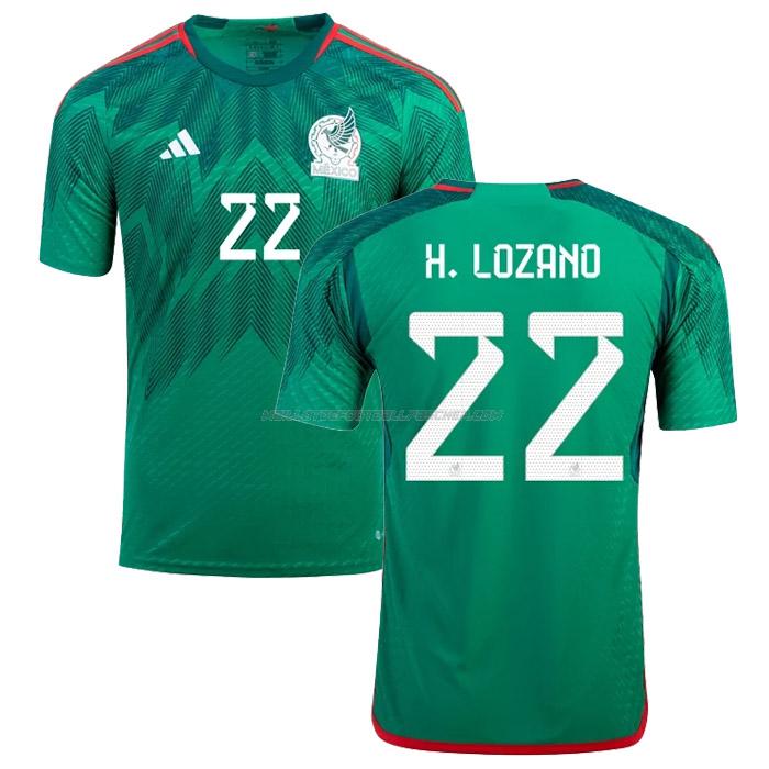 maillot h. lozano coupe du monde mexique 1ème 2022