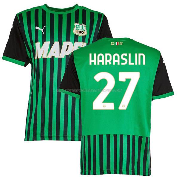 maillot haraslin sassuolo calcio 1ème 2020-21