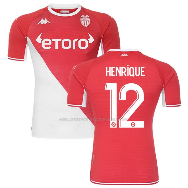 maillot henrique as monaco 1ème 2021-22