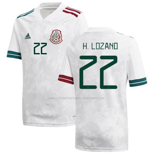 maillot hirving lozano mexique 2ème 2020-2021
