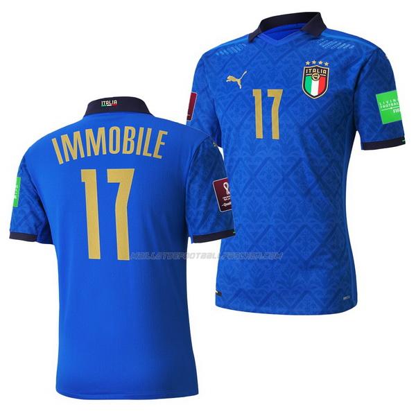 maillot immobile italie 1ème 2021-22