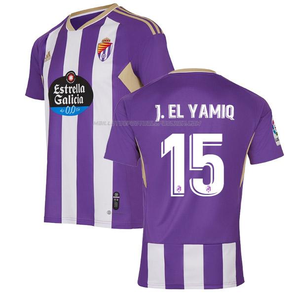 maillot j. el yamiq real valladolid 1ème 2022-23