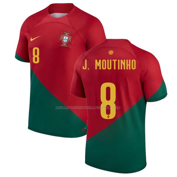 maillot j. moutinho coupe du monde portugal 1ème 2022