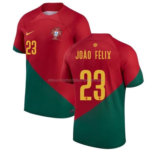 maillot joao felix coupe du monde portugal 1ème 2022