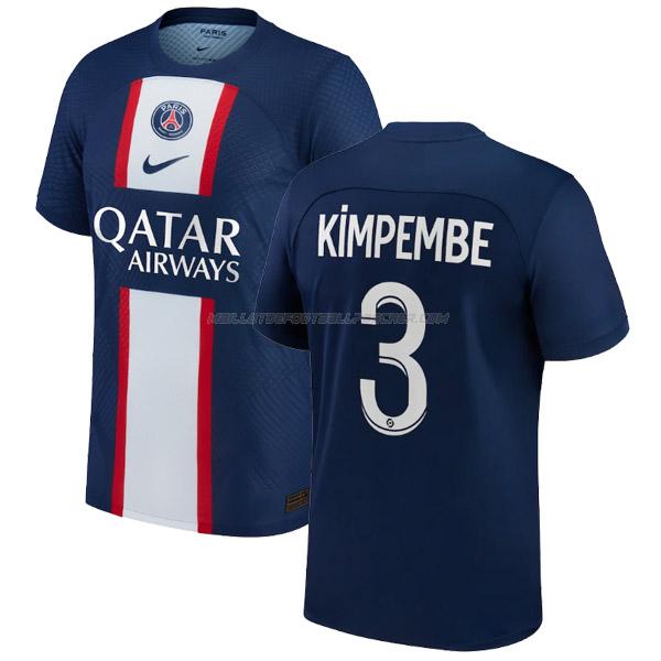 maillot kimpembe paris saint-germain 1ème 2022-23