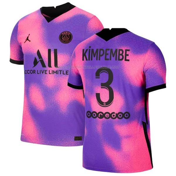 maillot kimpembe psg 4ème 2020-21