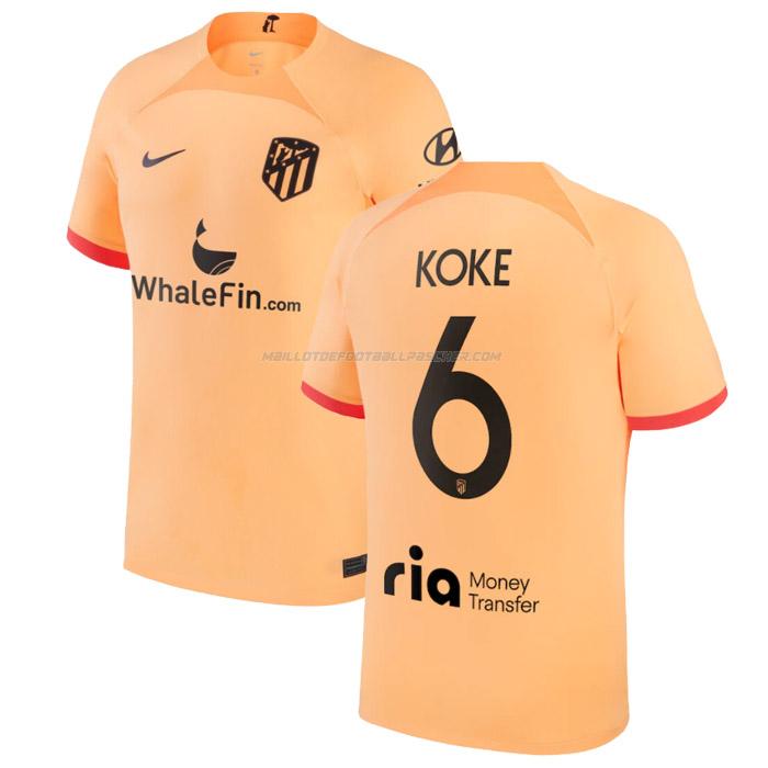 maillot koke atletico madrid 3ème 2022-23