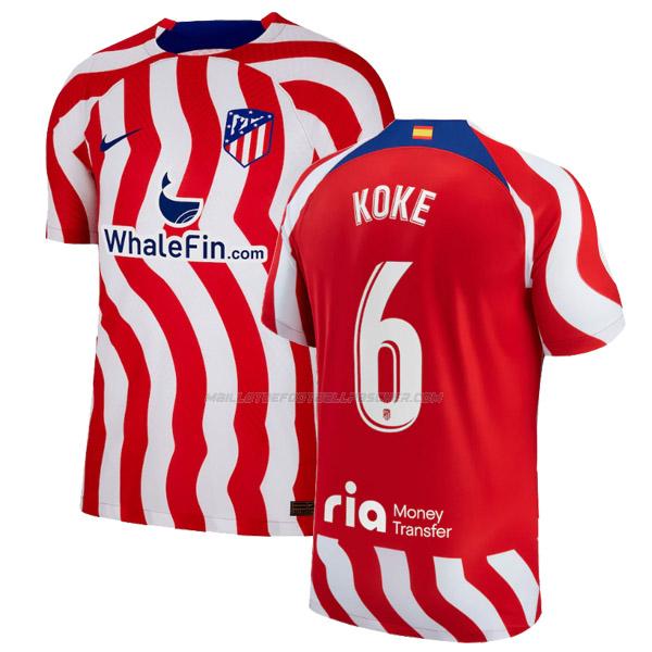 maillot koke atlético de madrid 1ème 2022-23
