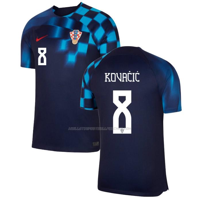 maillot kovacic coupe du monde croatie 2ème 2022