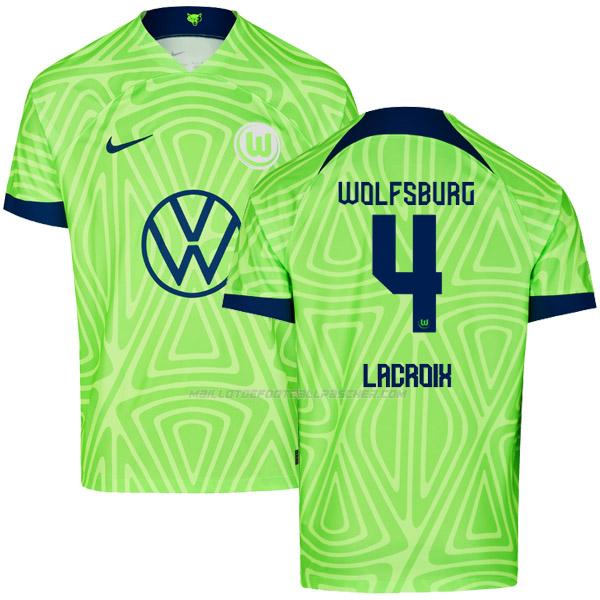 maillot lacroix wolfsburg 1ème 2022-23